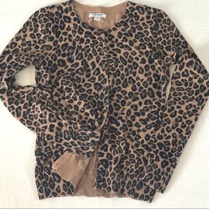 Cheetah Print Cardigan